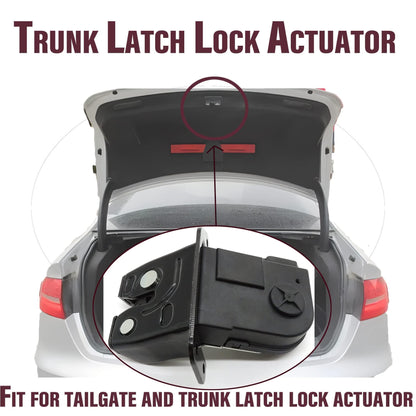 HiSport Car Rear Tailgate Latch Assembly Trunk Door Lock Actuator Motor 81230-2V000 - Compatible with Hyundai Veloster 2012 2013 2014 2015 2016 2017