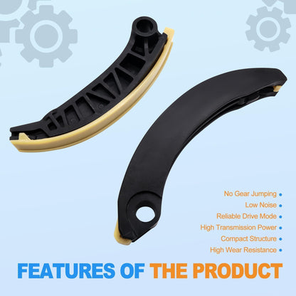 HiSport 9-0753S Timing Chain & Component Kit Compatible with Buick Enclave, Cadillac ATS, Chevrolet Camaro, GMC Acadia, Pontiac G6, Saab 9-4X, Saturn Aura, Suzuki Grand Vitara Replace 9-0753SX