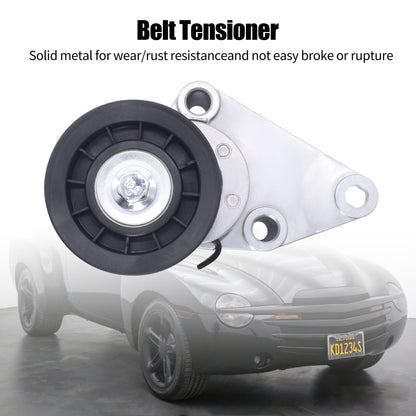 HiSport 38158 Belt Tensioner Compatible with Buick Rainier, Cadillac Escalade, Chevrolet Avalanche Express 1500 2500 3500 Suburban Tahoe, GMC Envoy Savana Sierra, Hummer H2, Isuzu NPR, Saab 9-7X