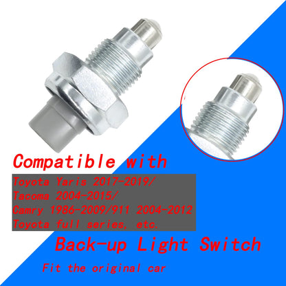 HiSport Backup Light Switch 84210-52050 - Backup Lamp Switch Universally Compatible with Toyota Tacoma Yaris FJ Cruiser and Porsche 911 - Easy to Install, Durable in Construction
