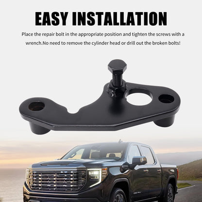 HiSport Exhaust Manifold Bolt Repair Kit Compatible with GM Newer Trucks & SUV 4.8L 5.3L 6.2L 1999-2013, 6.0L 1999-2021 Driver Front/Passenger Rear - No Need to Remove Broken Bolts