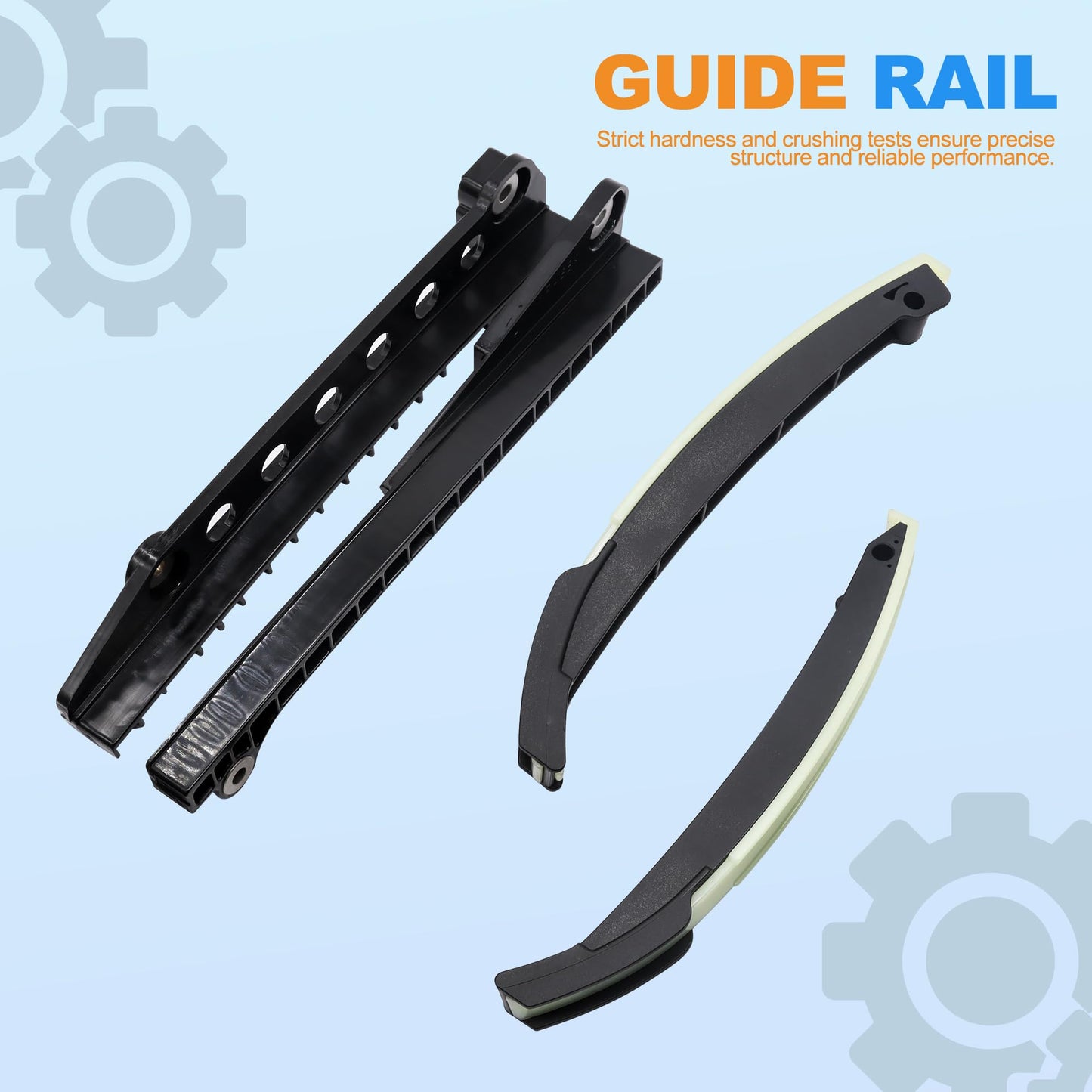 HiSport Engine Timing Chain Kit - Compatible with Ford Expedition F-150 F-250 Super Duty F-350 Super Duty Lincoln Navigator Mark LT 2000-2015 5.4L - Replaces ?9-0391SB