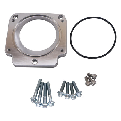 HiSport LS Throttle Body Adapter 551513 - LS1 3-Bolt intake manifold LS3 4 Bolt Throttle Body - Compatible with 92mm throttle body 4 bolt