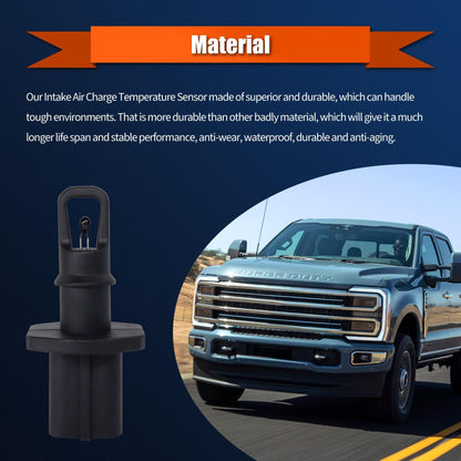HiSport F57F12A697AA Intake Air Charge Temperature Sensor Compatible with Ford E-150 E-250 E-350 E-450 E-550 Lincoln Blackwood Continental Mazda B2300 B2500 B3000 B4000 Mercury Mystique Sable Tracer