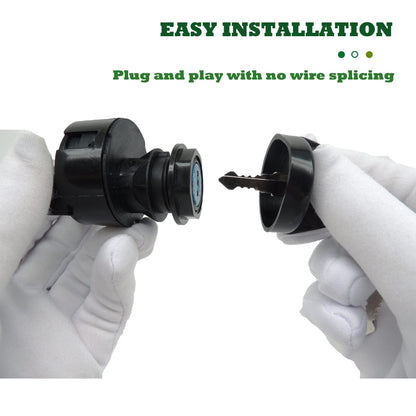 HiSport Ignition Key Switch Compatible with Polaris RZR XP 1000,ACE 500 700 900,ATP 330,General 1000,RZR 570 900,Ranger 400 500 570 800,Sportsman 500 ACE 570 XP 550,Trail Boss 330,RZR XP 4012165