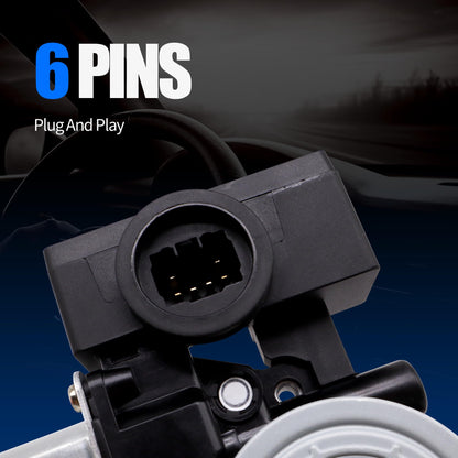 HiSport Front Left Side Power Window Lift Motor Compatible with Toyota Camry 2002-2006 Highlander 2001-2007 RAV4 2001-2005 Compatible with Lexus ES300 ES330 LS430,Replace 8572033140 8572033130