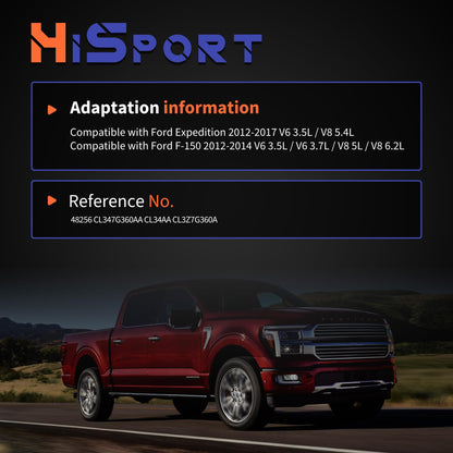 HiSport 600-571 Transfer Case Motor - Compatible with Ford Expedition 2012 2013 2014 2015 2016 2017 F-150 2012 2013 2014 - Replace 48256