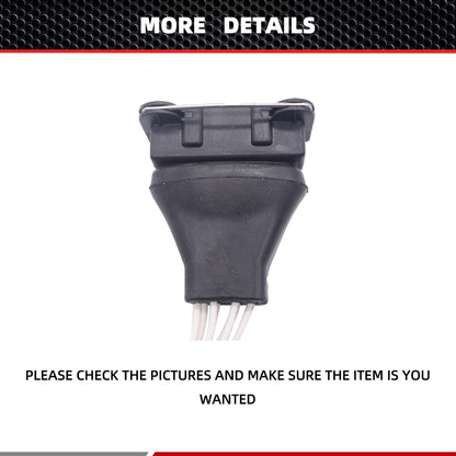 HiSport 2225035050 Mass Air Flow Connector Compatible with Toyota 4Runner 1990-1995, Pickup 1989 1990 1991 1992 1993 1994 1995 4Cyl 2.4L Replace 7420055, 22250-35050, 28727, 5S2890