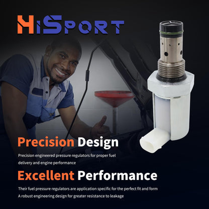 HiSport 6.0L IPR Valve with Socket Tool - Compatible with Ford E-350 E-450 F-250 F-350 F-450 F-550 Super Duty Excursion 6.0L 2005-2010 - Replace 5C3Z9C968CA