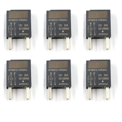 12V 10A 4P Air Conditioning Compressor Relays(Multi-Purpose Relay) 12088567 - High Power 4 Terminal GM Relay - 6 Pack