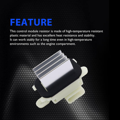HiSport HVAC Blower Motor Control Module Resistor YH-1829 BL3Z-19E624-A Compatible with Ford F150 2009-2014, Expedition 2009-2014, Replacement for Lincoln Navigator 2009-2017 Auto Temp Control