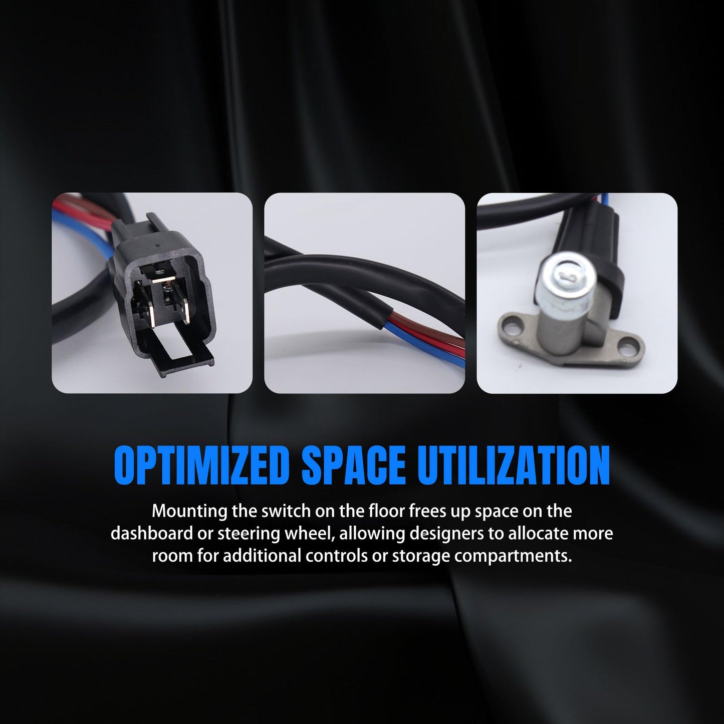 HiSport Floor Mounted Headlight Dimmer Switch Compatible with Navistar International 5000 9100 9200 9300 9400 9900 9100i 9200i 1996-1999 Headlamp Button Replace 452187C2