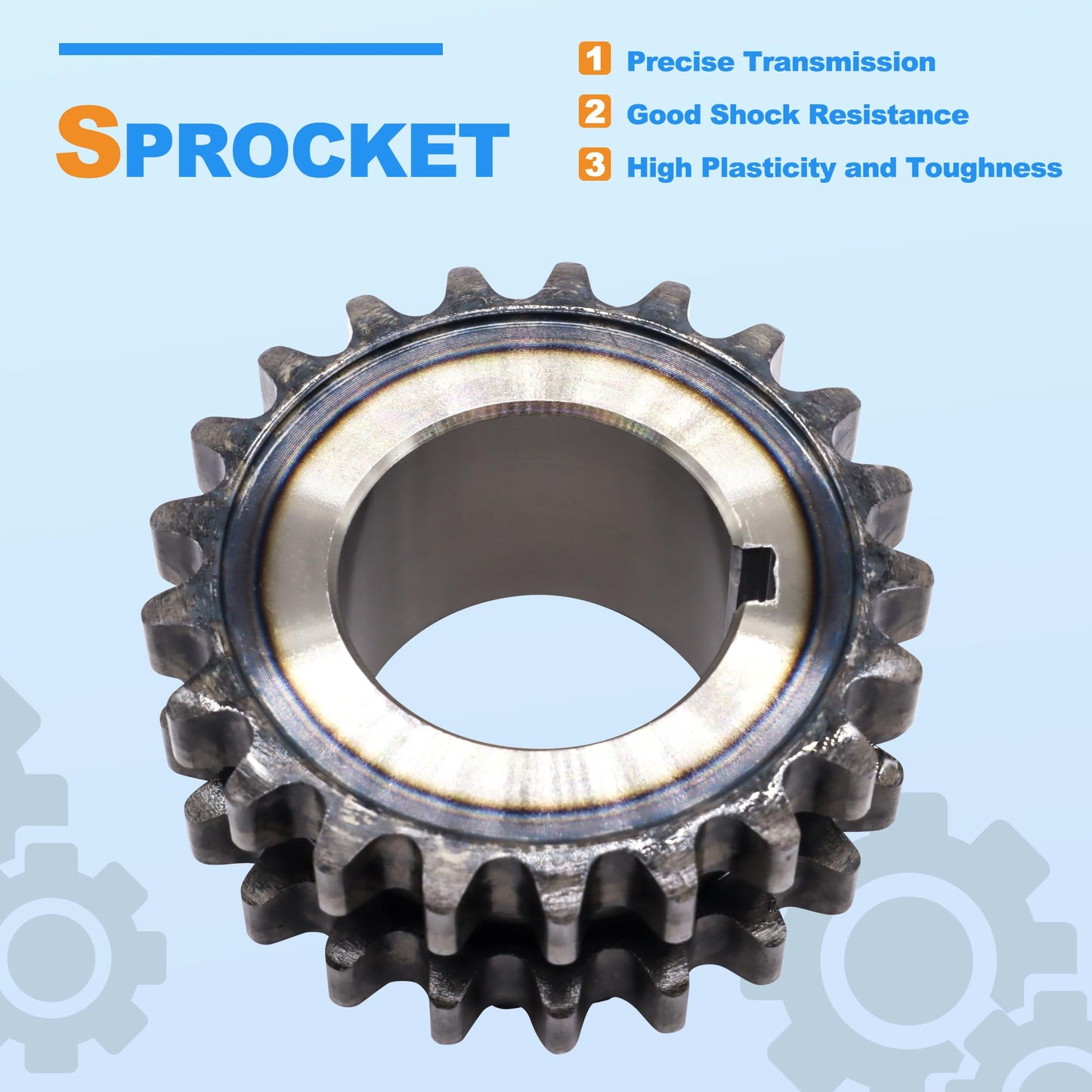 HiSport Engine Timing Chain Kit - Compatible with Ford Expedition F-150 F-250 Super Duty F-350 Super Duty Lincoln Navigator Mark LT 2000-2015 5.4L - Replaces ?9-0391SB