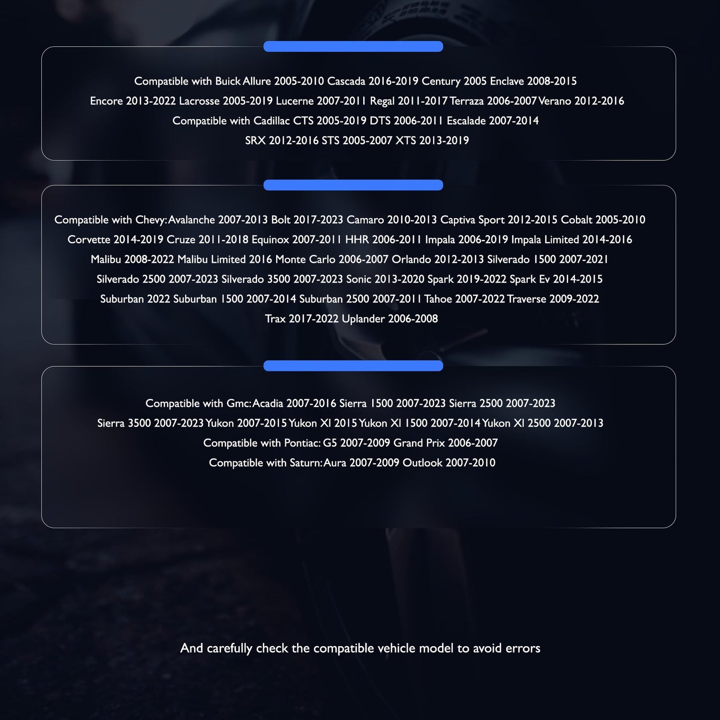 HiSport Battery Current Sensor - Compatible with Buick Cadillac Chevy GMC Pontiac Saturn 2005-2023 - Replace 13505369 13502261