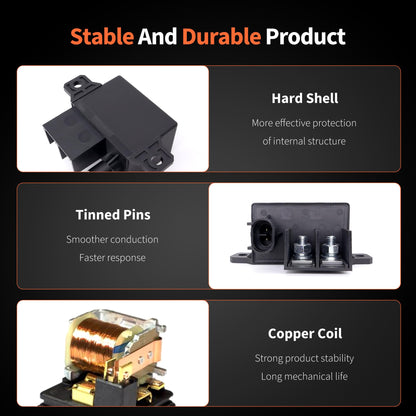 HiSport High Current Relays & Modules 12V 120A SPST-NO V23132-A2001-B200