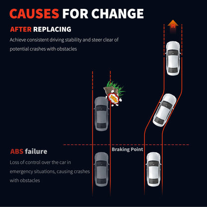 HiSport 2PCS ABS Wheel Speed Sensor Rear Driver and Passenger Side Compatible with BMW ActiveHybrid 3 M235I 118I 120I 220I 228I 230E 320I 328D 328I 330E 330I 335I 335IS 440I Replacement for ALS2724