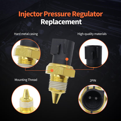 HiSport Engine Coolant Temperature Sensor - Compatible with Ford E-150 E-250 E-350 E-450 E-550 Lincoln Mark VIII Mercury Cougar Tracer Mystique Replaces 250791B020 ZZL018707 9U2Z12A648A