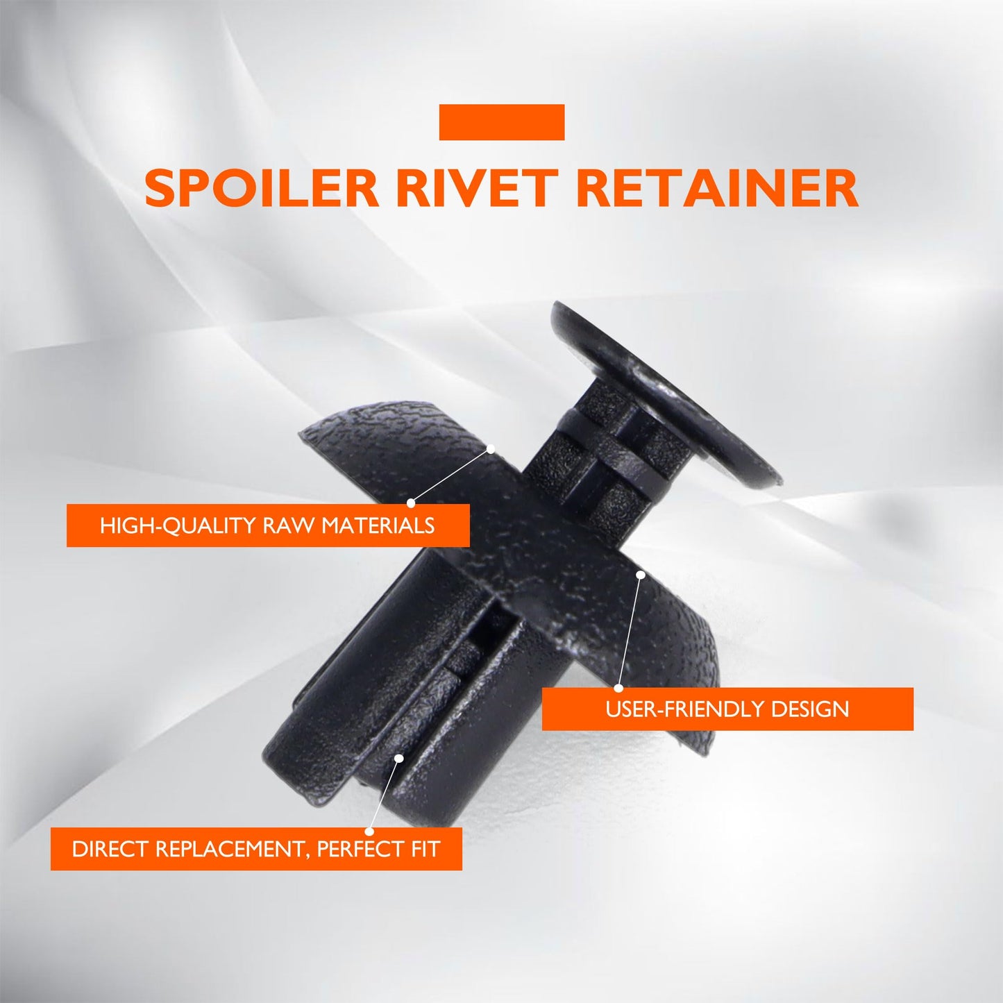 HiSport 20pcs Engine Cover Push-Type Retainer Clips 7mm Hole Compatible with Toyota 4Runner Land Cruiser Camry Lexus GS350 GX460 IS250 CT200H Replaces 90467-07211