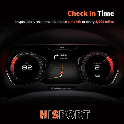 HiSport Engine Oil Dipstick Compatible with Audi A4 A4 Quattro A5 A5 Quattro A6 A6 Quattro A8 Quattro Q5 Q7 S4 S5 Replaces 06J115611H