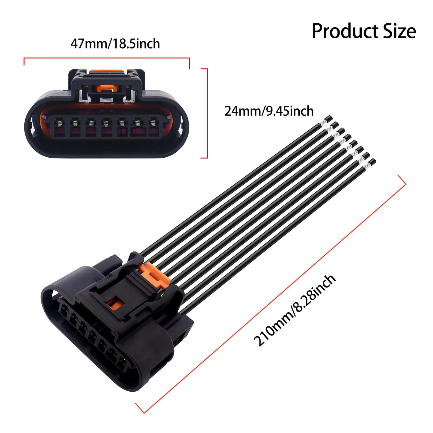 HiSport Ignition Coil Connector Pack 13355825, 19300475, 19300958 Pigtail Plug Compatible with Turbo 2011-2016 1.4L Compatible with Chevy Cruze 1.4L