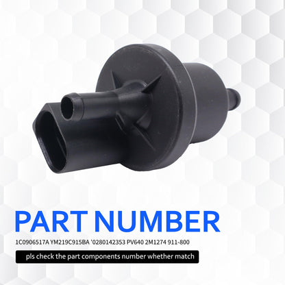 Hisport Vapor Canister Purge Valve Solenoid - Compatible with Hyundai Elantra Sonata Kia Optima Rio Replaces 28910-22040