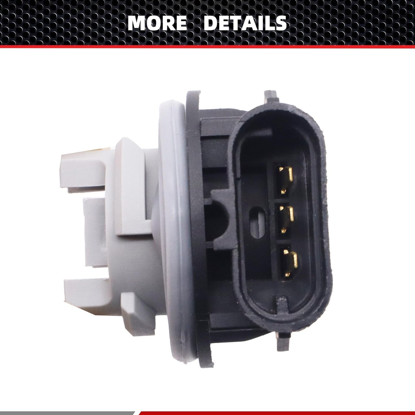 HiSport F1TZ-13411-F 2PCS Turn Signal Light Bulb Socket Compatible with Ford Aerostar E-150 F-150 250 350 450 550 Excursion Explorer Focus Mustang, Lincoln Blackwood, Mazda Tribute,Mercury Sable