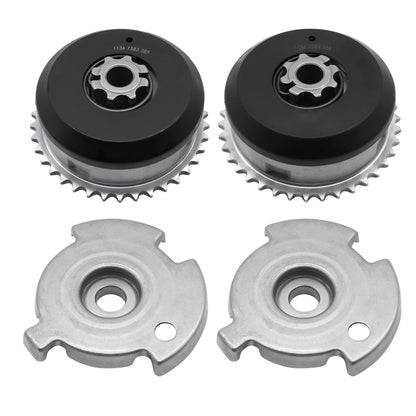 HiSport VVT Intake & Exhaust Camshaft Adjuster Sprocket Gears - Compatible with BMW 128i 135i 325i 328i 330i 335i 435i 525i 525xi 528i 528xi 530i 530xi 535i 640i 740i - Replace 11367583207 11367583208