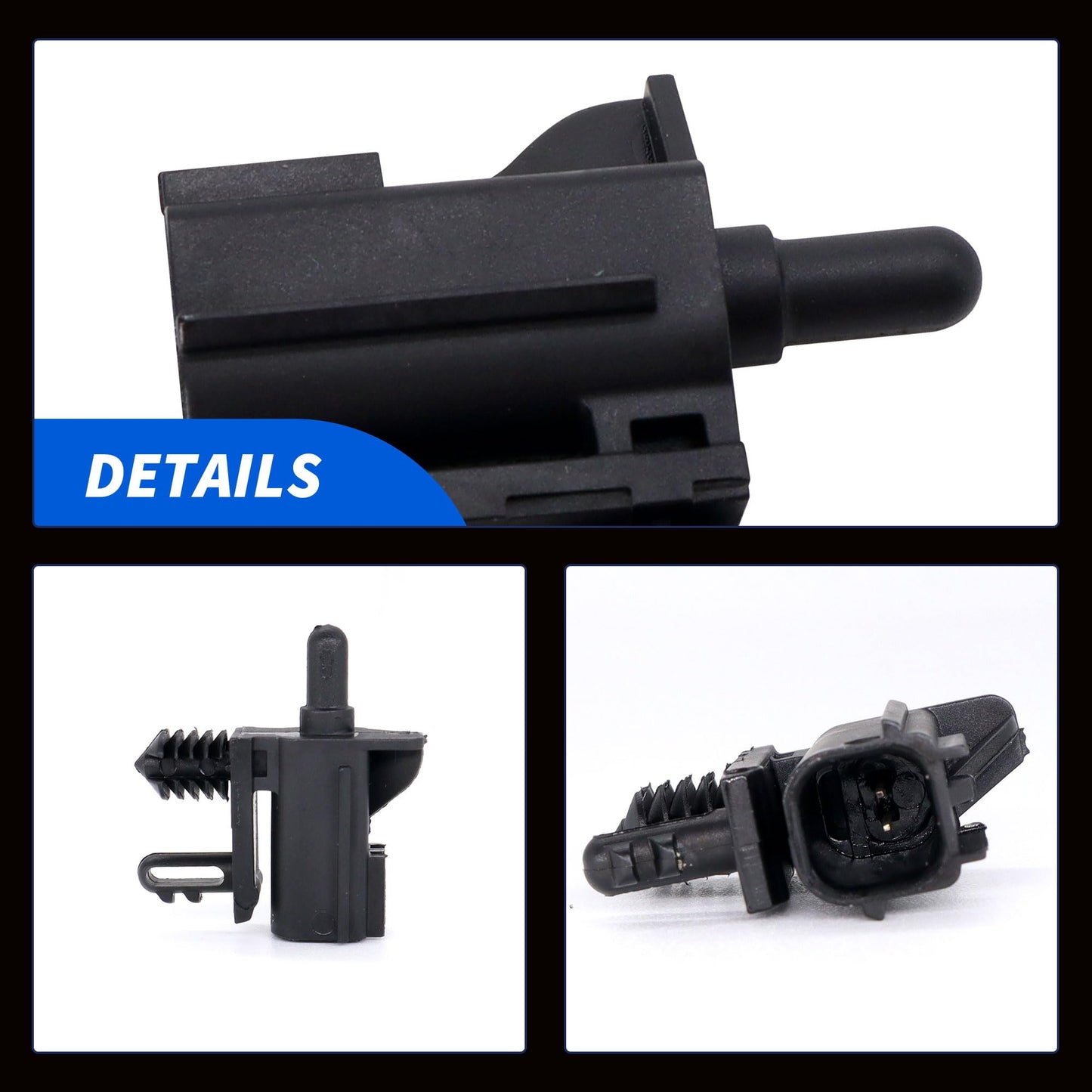 HiSport Car Ambient Air Temperature Sensor Compatible with Ford Edge 2011-2023 Escape 2013-2023 Explorer 2011-2015 F-150 2011-2019 Lincoln Continental 2017-2020 Replaces AU5Z-12A647-B AU5Z12A647B