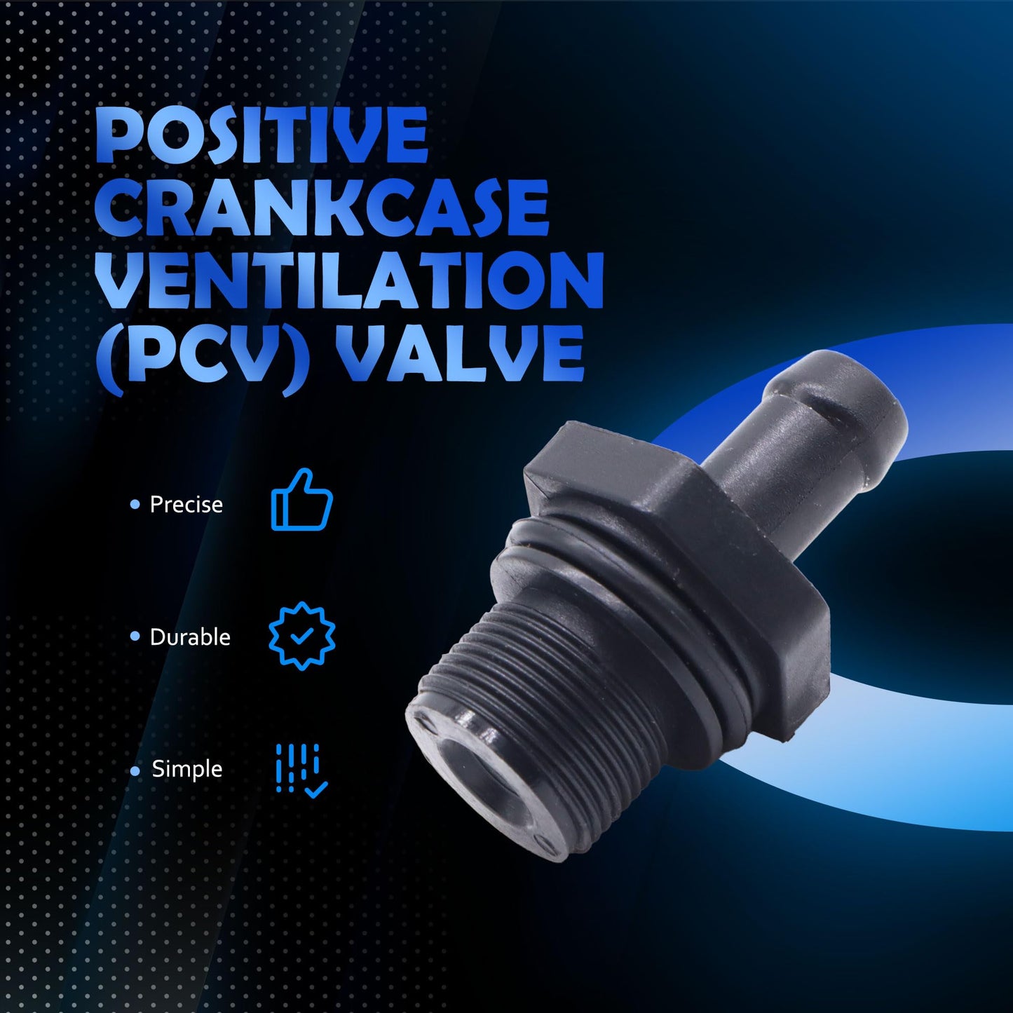 HiSport PCV Valve - Compatible with Hyundai 2013-2018 Santa Fe Sport 2010-2012 Santa Fe 2009-2010 Sonata Compatible with Kia 2011-2015 Optima 2011-2015 Sorento - Replace 267402G600