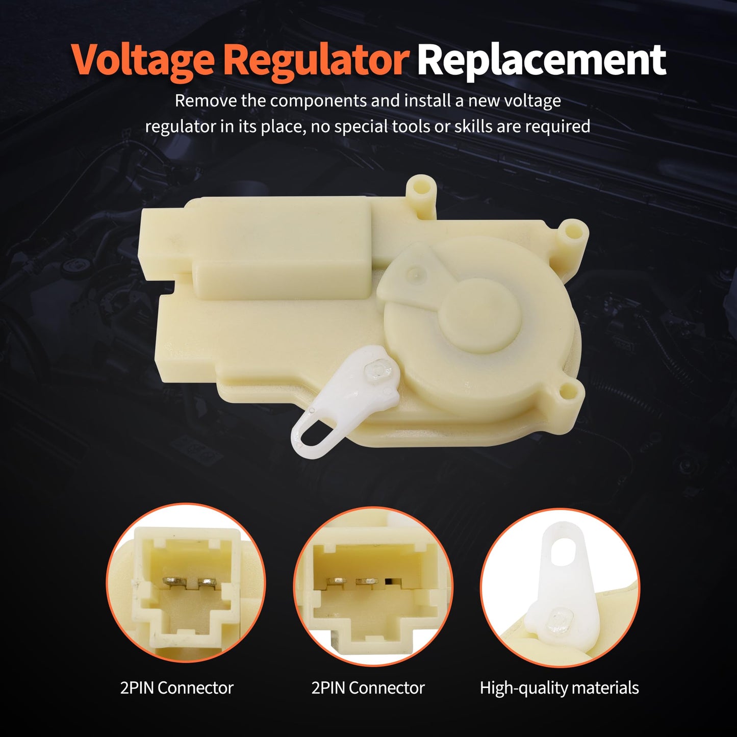 HiSport 74896-S6M-A01 Rear Tailgate Trunk Latch Lock Actuator Compatible with Acura RSX 2.0L 2002 2003 2004 2005 2006 Replacement for 74896S6MA01 746-747