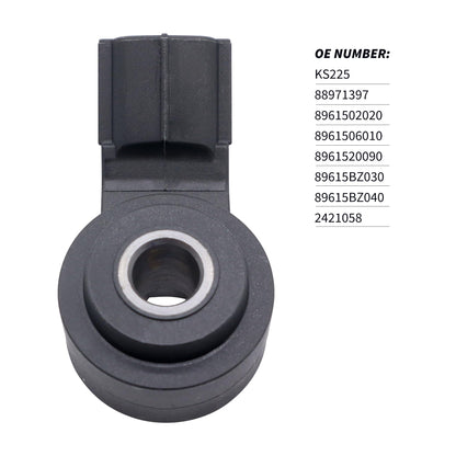 HiSport 8961502020 Ignition Knock Detonation Sensor - Compatible with Toyota Corolla FJ Cruiser Highlander Matrix Sequoia Sienna Avalon Camry Land RAV4 Tacoma Venza Yaris 4Runner Tundra Solara