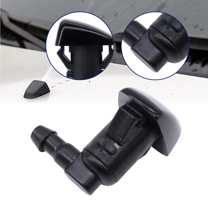 HiSport 8E5Z-17603-A Windshield Washer Nozzle - Compatible with Ford Fusion Lincoln MKZ 2008 2009 2010 2011 2012 Mercury Milan 2008 2009 2010 2011 - (Two Side)
