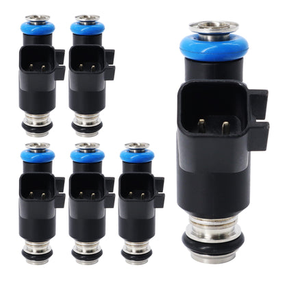 HiSport Fuel Injectors 12592648 Replacement For Chevy Malibu Impala 2006-2010, Uplander 2006-2009,Compatible with Buick Terraza 2006-2007,Pontiac Montana G6 2006-2009 3.5L 3.9L 6 PCS