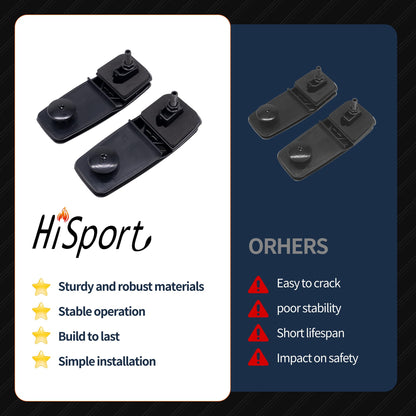 HiSport Rear Window Hinge Liftgate Glass Hinge Set Right & Left Pair - Compatible with Ford Escape 2008-2012 Mercury Mariner 2008-2011 Mazda Tribute 2008-2011 - Replace 8L8Z78420A68C 8L8Z78420A68D