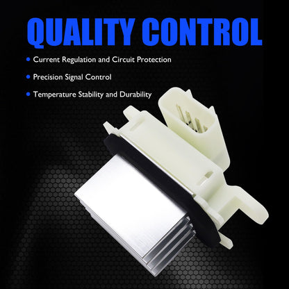 HiSport HVAC Blower Motor Control Module Resistor YH-1829 BL3Z-19E624-A Compatible with Ford F150 2009-2014, Expedition 2009-2014, Replacement for Lincoln Navigator 2009-2017 Auto Temp Control