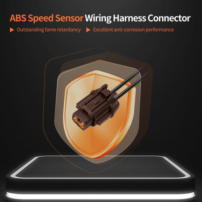 HiSport ABS Speed Sensor Wiring Harness Connector 47910-EA025 47901-EA002 Compatible with Nissan Xterra 2006-2015, Titan 2004-2011, Armada 2005-2012, Replacement for Infiniti QX56 2004-2010