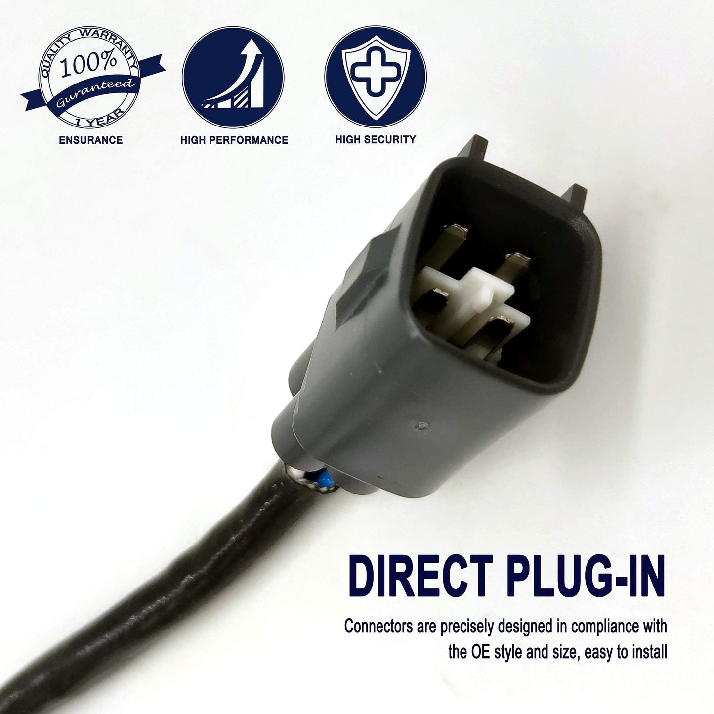 HiSport 234-9052 Oxygen Sensor Compatible with Pontiac Vibe 2005-2008, Lexus LS460 2007-2009, Toyota Corolla 2005-2008 Matrix 2005-2008 Yaris 2006, 2007, 2008, 2009, 2010, 2011, 2012