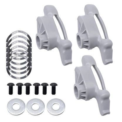 HiSport 3 Pack Nylon Mount Demount Head Kit - Compatible with Coats for Low Profile Tire Duck Head Part Replaces TC184432