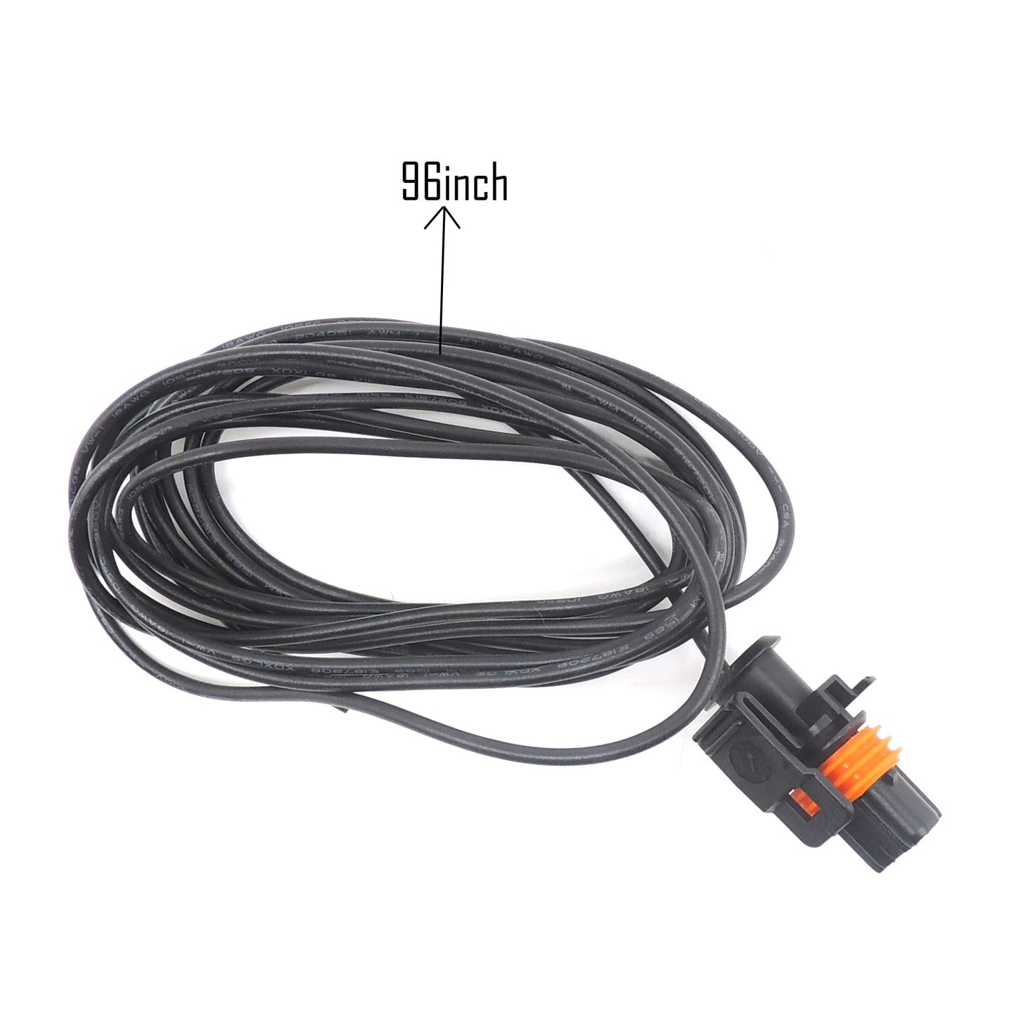 HiSport WPALT41 Billet 96" Resistor Wire Pigtail Converts 12v to Signal - LS Gen IV and LT Gen V - 2 pin Alternators 160A Compatible with 1999 and Newer GM LS Series Engines