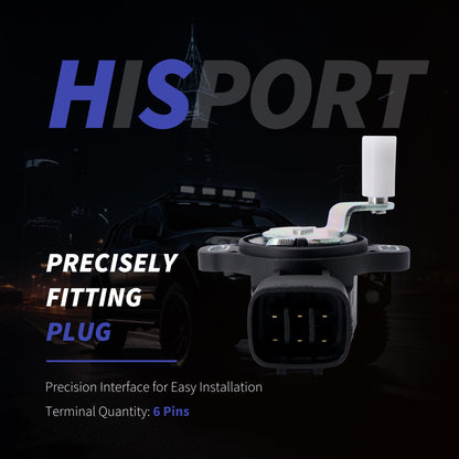 HiSport TPS Throttle Accelerator Pedal Position Sensor with 6-Pin Plug 18002AM81D Compatible with Infiniti Nissan 350Z 2003-2007,G35 2003-2006 V6 3.5L DOHC Replace 18919AM810
