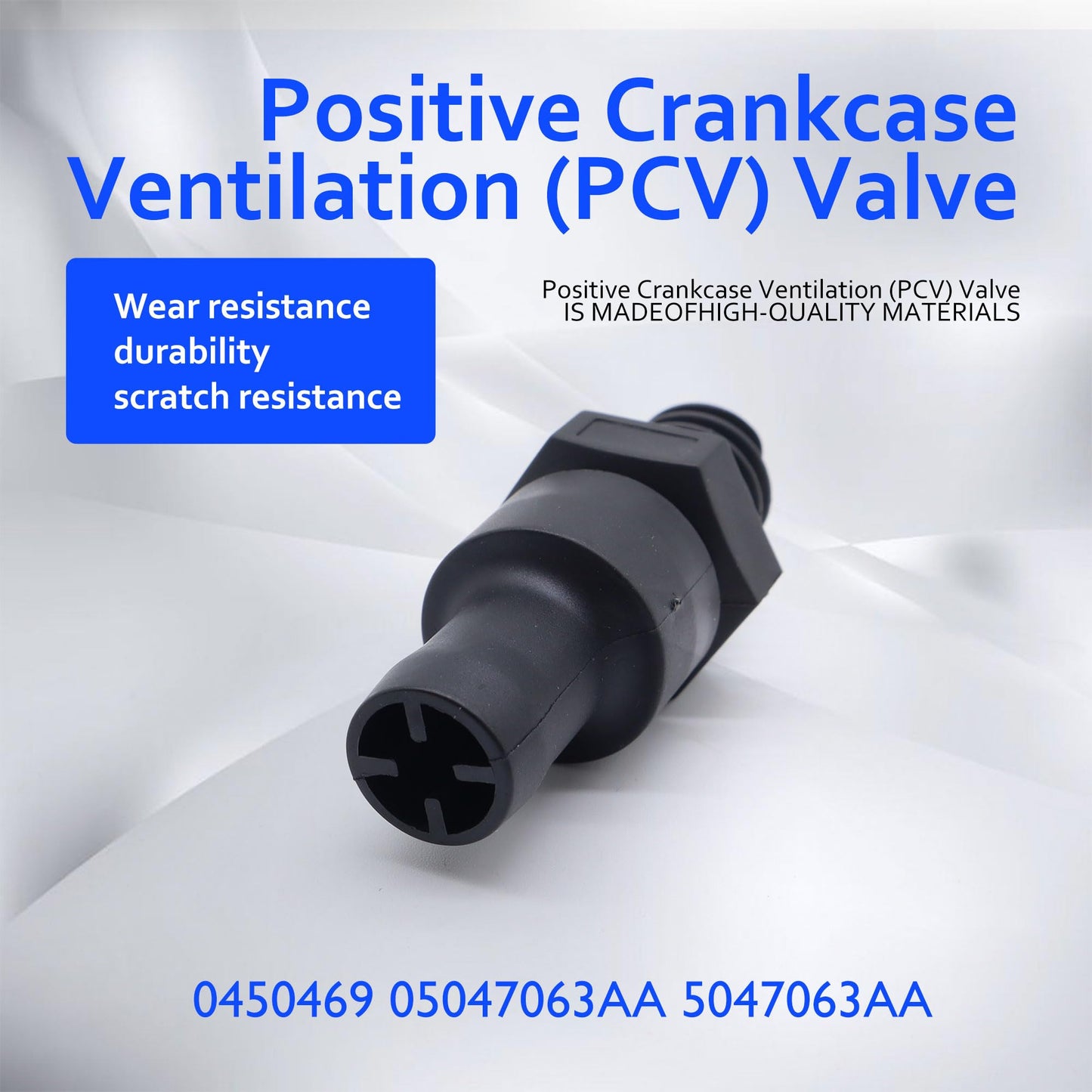 HiSport PCV Valve - Compatible with Chrysler 200 Sebring | Dodge Journey Dart Avenger Caliber | Jeep Cherokee Compass Renegade Patriot - Replace 05047063AA