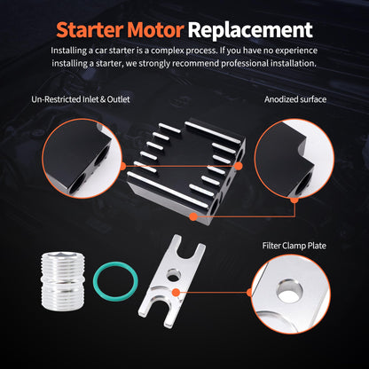 HiSport 310-005-2464 Thermal Bypass Valve Upgrade Kit - Compatible with Ram 6.7L Cummins Diesel with 68RFE or Aisin S69RC Transmission Replaces ?3100052464