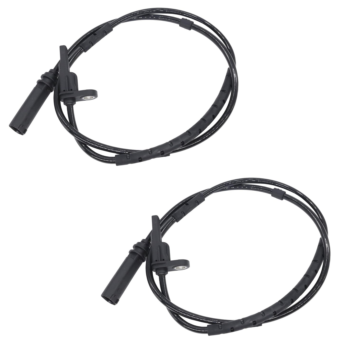 HiSport 2PCS ABS Wheel Speed Sensor Rear Driver and Passenger Side Compatible with BMW ActiveHybrid 3 M235I 118I 120I 220I 228I 230E 320I 328D 328I 330E 330I 335I 335IS 440I Replacement for ALS2724