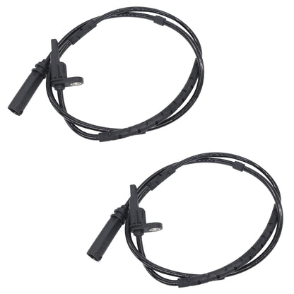 HiSport 2PCS ABS Wheel Speed Sensor Rear Driver and Passenger Side Compatible with BMW ActiveHybrid 3 M235I 118I 120I 220I 228I 230E 320I 328D 328I 330E 330I 335I 335IS 440I Replacement for ALS2724