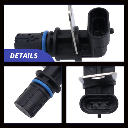 HiSport Engine Crankshaft Position Sensor - Compatible with Buick Cadillac Chevy GMC Hummer Pontiac Saab Express Savana 1500/2500/3500 Sierra Yukon XL 9-7x 1500/3500 1997-2007 - Replace 12560228