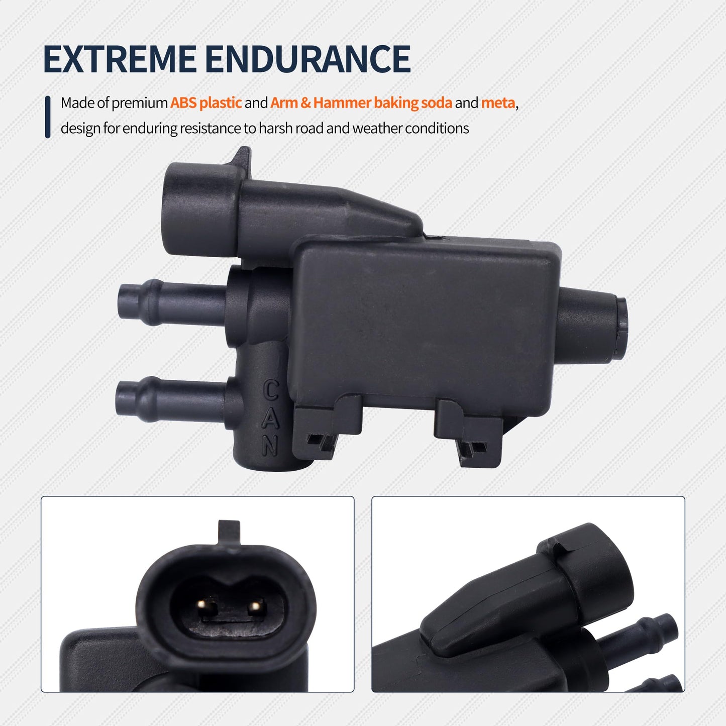 HiSport Vapor Canister Purge Valve 911-072 Compatible with BUICK CADILLAC CHEVY GMC VOLDSMOBILE PONTIAC 1990-1999 - Replaces 1997201 1997210