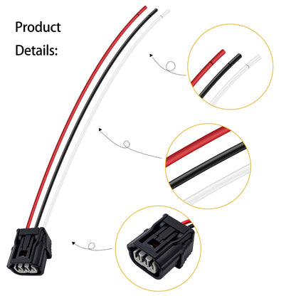 HiSport L4 Ignition Coil Connector Harness Replacement for Honda and Acura 2009-2019,4PCS
