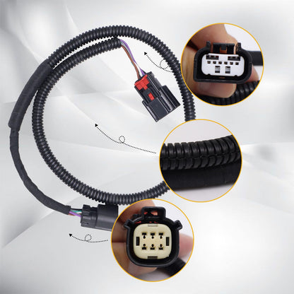 HiSport BL3Z14A411A Rear View Back Up Camera Wiring Harness - Compatible with Ford F-150 2011 2012 2013 2014 - Replace BL3Z-14A411-A