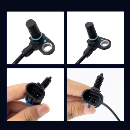 HiSport 4Pcs ABS Wheel Speed Sensor Front & Rear Compatible with Chevy Avalanche Silverado 1500 2007-2013 Suburban 1500 Tahoe 2007-2012 Cadillac Escalade 2007-2014 Replaces 15229012 15121067