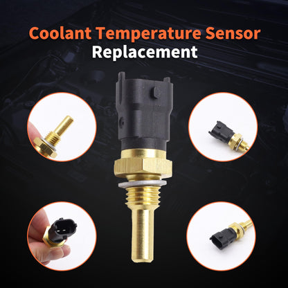 HiSport 278002895 Engine Coolant Temperature Sensor - Compatible with Sea-Doo 3D 2005-2007 GSX 1998-2000 Can-Am Traxter XL 2001-2005 Traxter T 2017 Replaces 278001016 420222425